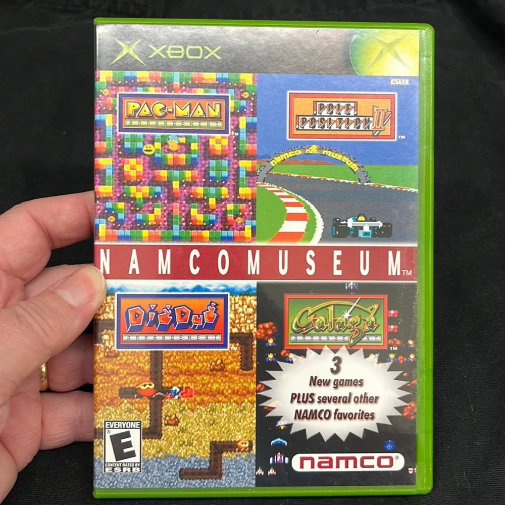 Namco Museum - XBox (2001) - Pac Man, Dig Dug, Pole Position, Galaga, etc